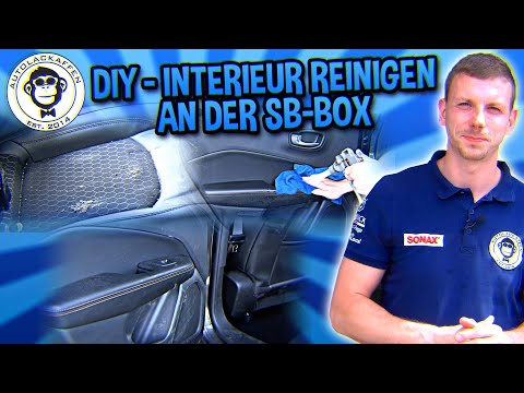 Auto Innenraumreinigung an der Waschbox | AUTOLACKAFFEN
