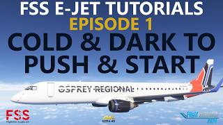 FSS E-Jets Tutorial Ep. 1: Cold & Dark to Push & Start | MSFS 2024