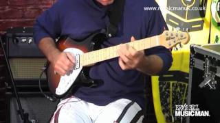 Video thumbnail for Ernie Ball Music Man - Silhouette Model - Demo by Brian Kellner by stringsandthingsltd