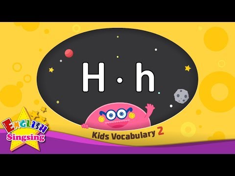 Kids vocabulary compilation ver.2 - Words starting with H, h - Learn English for kids