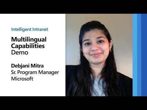 The Intelligent Intranet - How to take advantage of multilingual publishing in SharePoint?