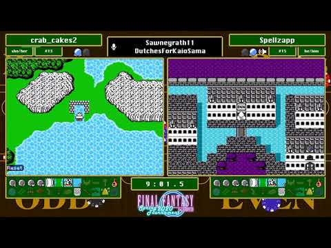 Final Fantasy Randomizer Spring Tournament 2020 - The Finals Game 3: Crab Cakes vs Spellzapp