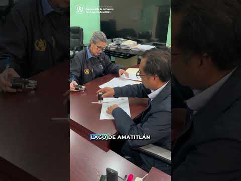 Convenio de cooperación con la Municipalidad de Santiago Sacatepéquez