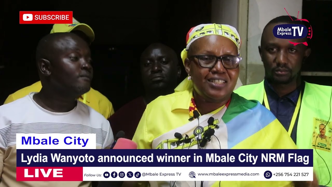 #BREAKING Lydia wanyoto announced winner in Mbale City NRM Woman MP race