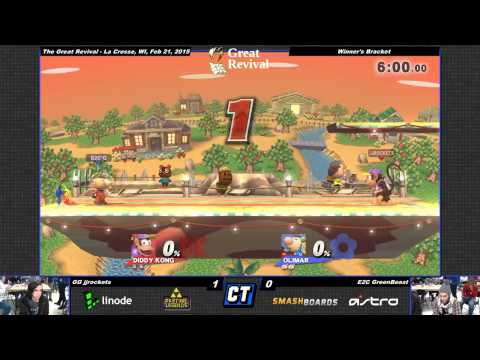 Great Revival - GG|JJRockets vs. E2C Greenbeast - Smash for Wii U