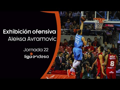 Exhibición ofensiva de Avramovic: ¡35 puntos!