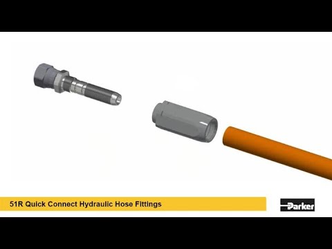 How to Assemble the Parflex 51R Field Attachable Hydraulic Fittings