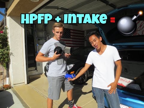 INSANE TURBO NOISES! Installing HPFP Internals And An Intake