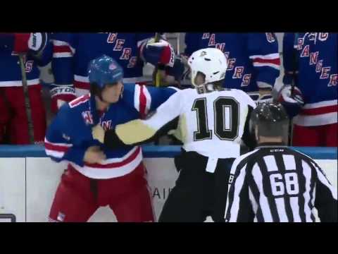Arron Asham vs  Tanner Glass, Round 1 Jan 20, 2013