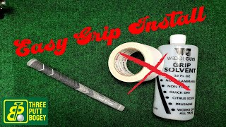 Using Air to Regrip Golf Clubs - EASY! #golf #golfclub