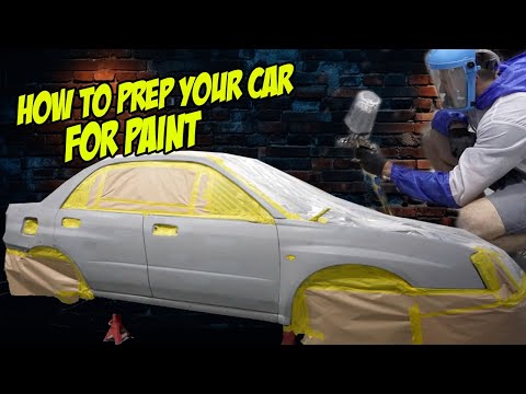 How to prep your car for paint. Primer sanding tricks.