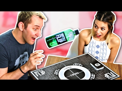 Bottle Flip Board Game! Video
