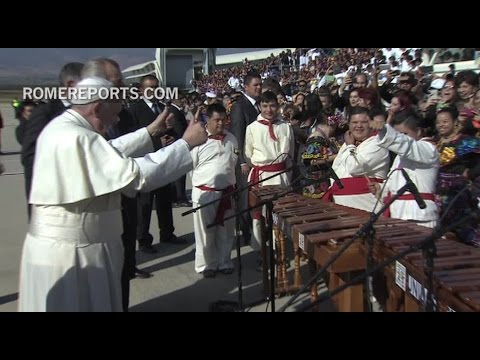 Las mejores imágenes del viaje del Papa Francisco a México