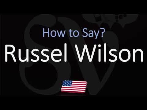 How to Pronounce Russel Wilson? (CORRECTLY)