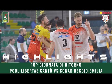 Highlights Cantù VS Reggio Emilia - 10^ giornata ritorno