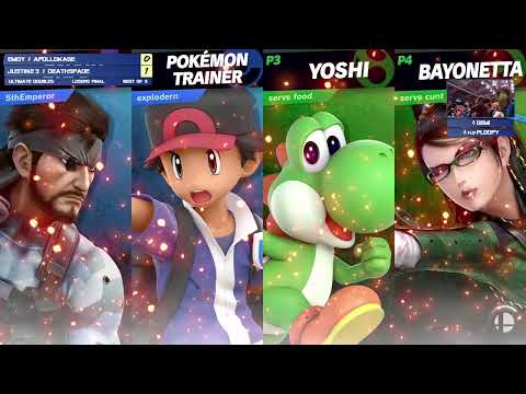 LGS4 Doubles - Apollokage/Emdy Vs. Deathspade/Justin23 - Losers Finals