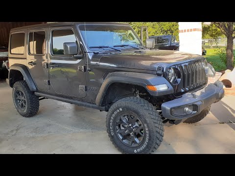 2020 Jeep Willys 2\" Mopar lift kit with fox shocks