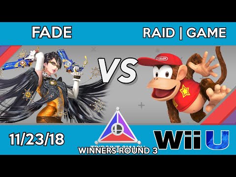 Tripoint Smash 37 - Winners Round 3 - Fade (Bayonetta) Vs. RAID | GAME (Diddy Kong)