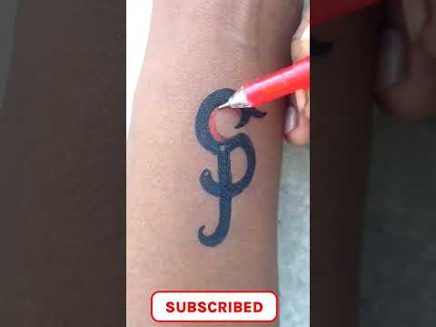 SP tattoo designs step by step