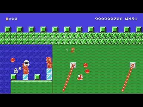 Sunken Castle Daredevil Run by Yosef - Super Mario Maker - No Commentary 1br