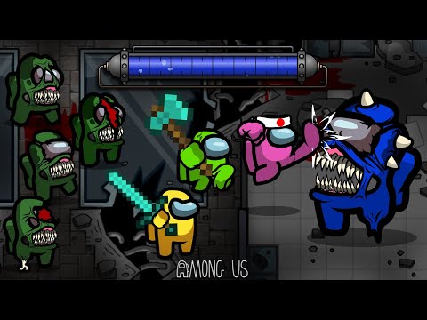 Among Us Zombie Ep 111 Blue Boss Battle - Animation