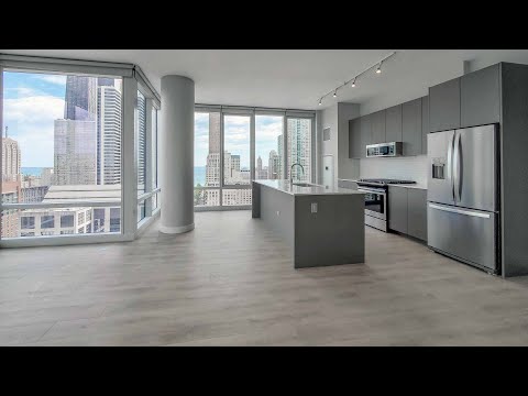 A River North 1-bedroom WA6 at 23 West Apartments at One Chicago A River North 1-bedroom WA6 at 23 West Apartments at One Chicago