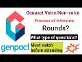 Genpact Interview Experience For Voice Non Voice Roles Selection Process Type Of Questions