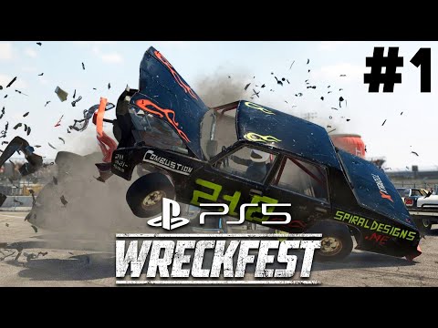 WRECKFEST (PS5) Career Mode Part 1