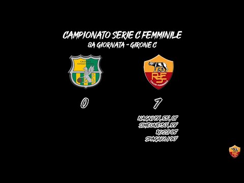 Highlights 8a Giornata Serie C Femminile Grifone Gialloverde - Res Women TSS