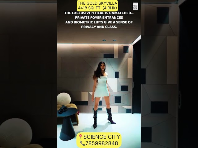 The Gold Skyvilla Science City Ahmedabad – 4 & 5 BHK Luxury Sky Residences | ₹2.78 Cr | 4,418–9,181 sq.ft | Samor Reality