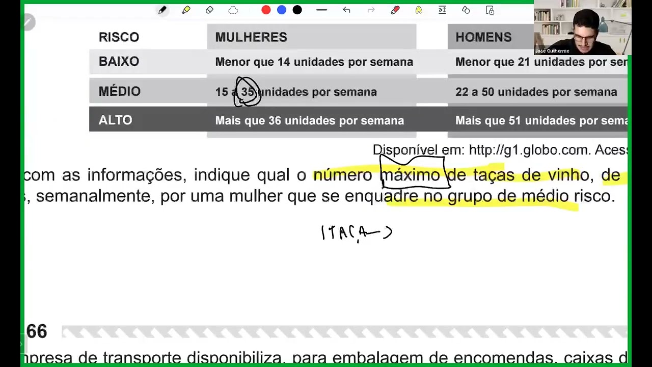 Resolução em Vídeo — Questão 136 ENEM 2019 PPL