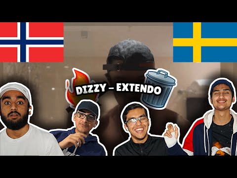 Norwegians React To (Swedish Rap) Reacting Til DIZZY - EXTENDO (OFFICIAL MUSIC VIDEO)