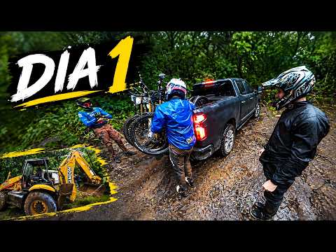 CAIU CHUVA DE BALDE NOS TREINOS PARA O CAMPEONATO EM TRÊS COROAS-RS / DOWNHILL
