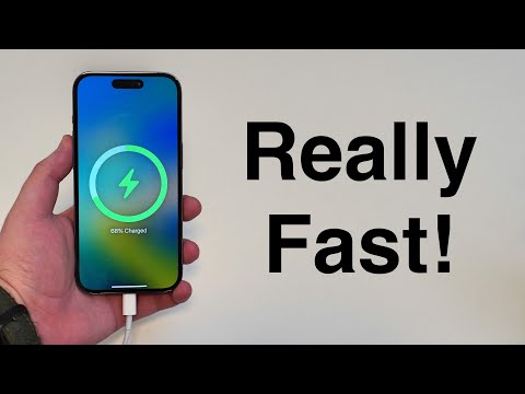The FASTEST Way To Charge Your iPhone!