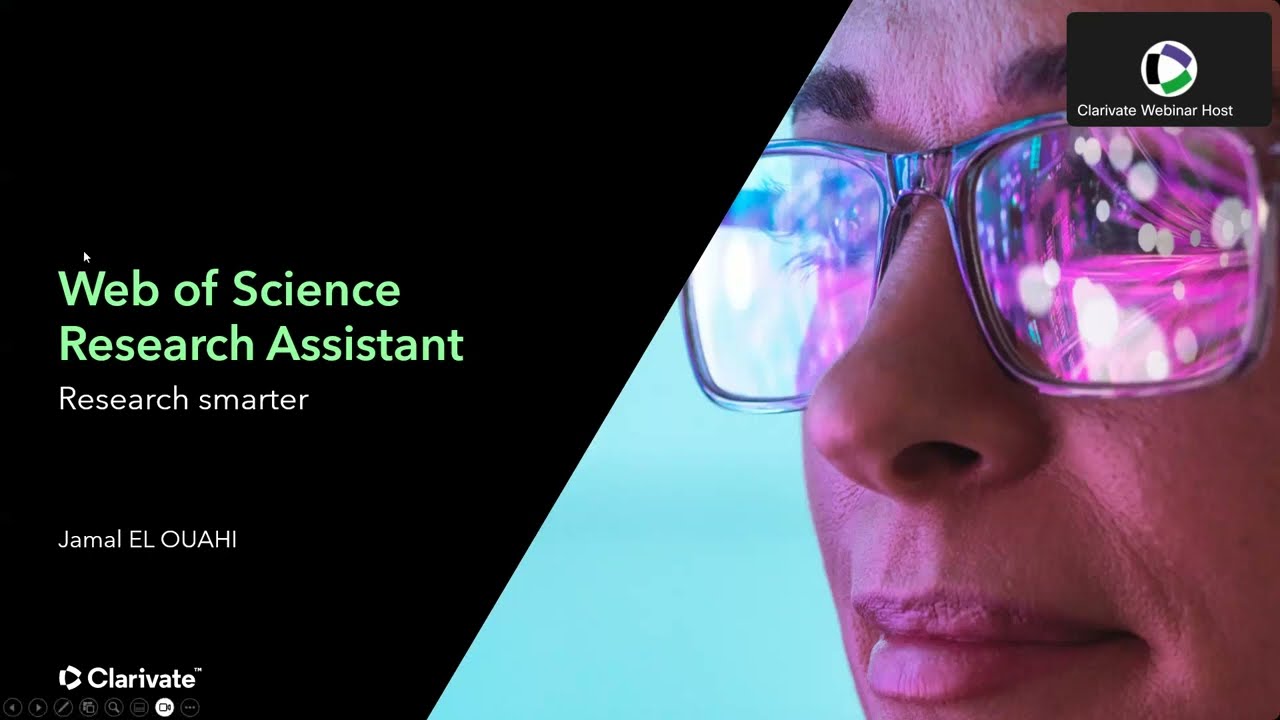 (EN) Research smarter with the Web of Science Research Assistant