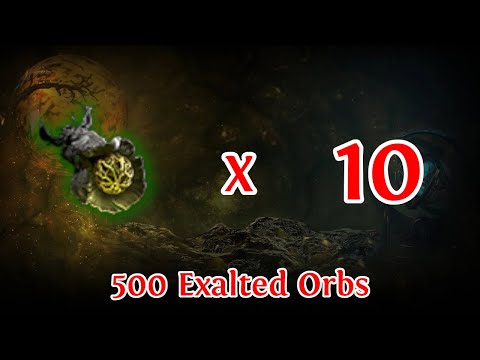 PATH OF EXILE 3.17 - DOUBLE CORRUPTING 10 STRANGLEGASP AMULETS (+BONUS ALT QUALITY GEM CORRUPTIONS)!
