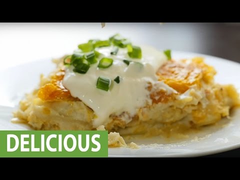 Delicious pierogi lasagna recipe