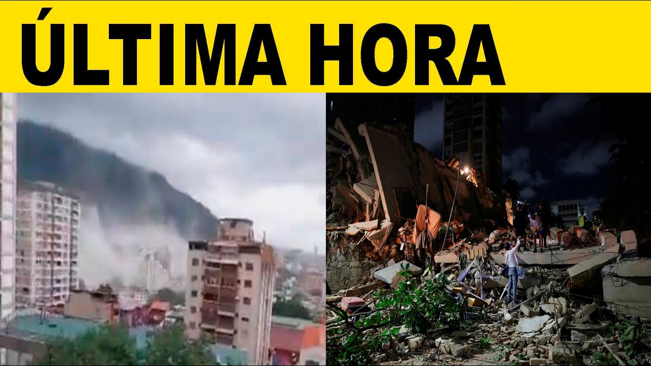 ÚLTIMA HORA: DOS TERREMOTOS DE M7.2 Y 7.5 SACUDEN VENEZUELA