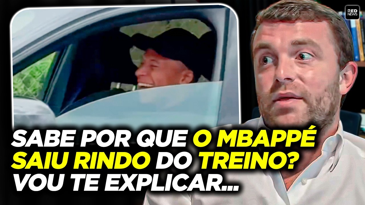 TRETA! MBAPPÉ SAI RINDO DE TREINO E CRISE AUMENTA NO REAL MADRID