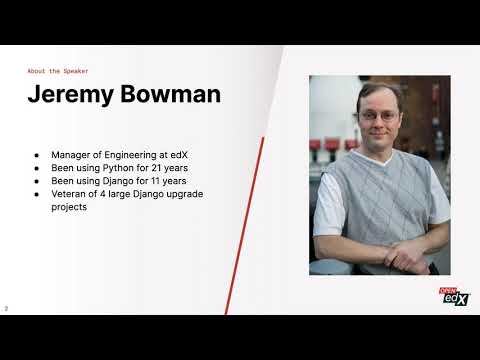 Jeremy Bowman - Herding Ponies: Coordinating and Automating Django Upgrades Across 100+ Repositories thumbnail