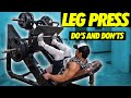 TOP 6 LEG PRESS TIPS/MISTAKES