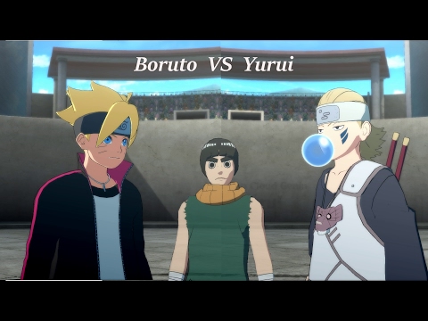 Boruto vs Yurui - Rock Lee Chunin Exam Round Three - Road to Boruto - Naruto Shippuden Storm 4