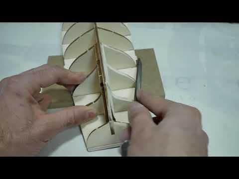 CASCO 12- Como lijar el casco. POLARIS - Modelismo Naval