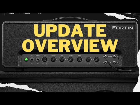 Neural DSP Fortin Nameless Suite X - Update Overview
