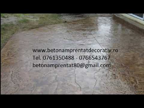 Beton Amprentat Bodești -Vâlcea Tel.0761350488 -0766543767