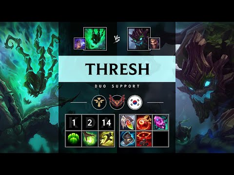 Thresh Support vs Maokai - KR Grandmaster Patch 25.18
