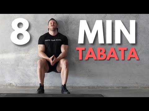 KILLER TABATA LEG WORKOUT - No Equipment - Can You Finish it?