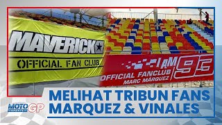 Fans Marc Marquez dan Maverick Vinales Saling Berhadapan, Tikungan 16 Sirkuit Mandalika Jadi Saksi