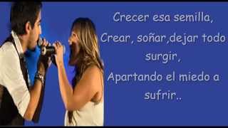 Alex Ubago y Amaia Montero - Me muero por conocerte (letra - lyrics)