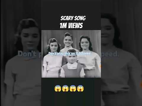 that why 1950's song  are scary😱😱😱,,#horror